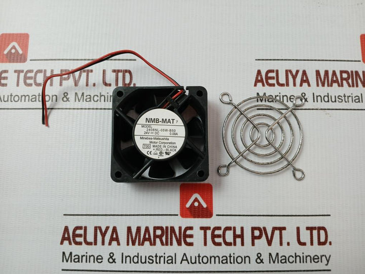 Dc Brushless Cooling Fan Nmb-mat 2408Nl-05W-b50 24V Dc 0.09 A