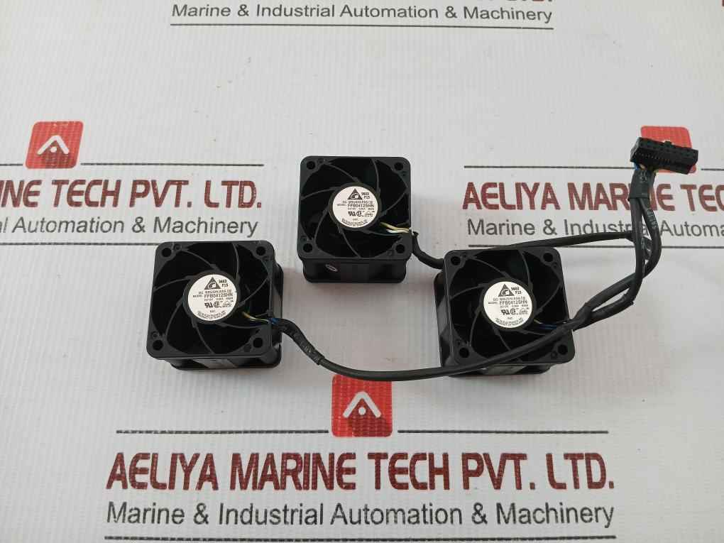 Dc Brushless Fan -a Ffb0412Shn Delta Electronics Dc12V 0.60A