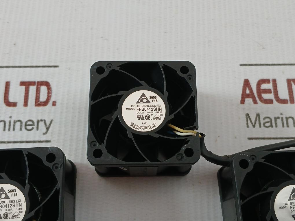 Dc Brushless Fan -a Ffb0412Shn Delta Electronics Dc12V 0.60A