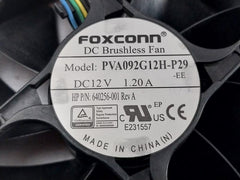 Dc Brushless Fan Pva092G12H-p29-ee Foxconn 12V Dc 1.20 A