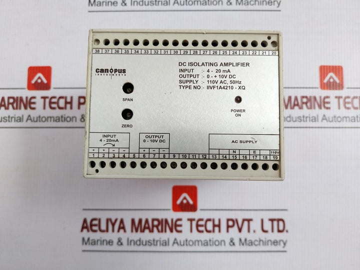 Dc Isolating Amplifier 110V Ac, 50Hz Canopus Iivf1A4210-xq