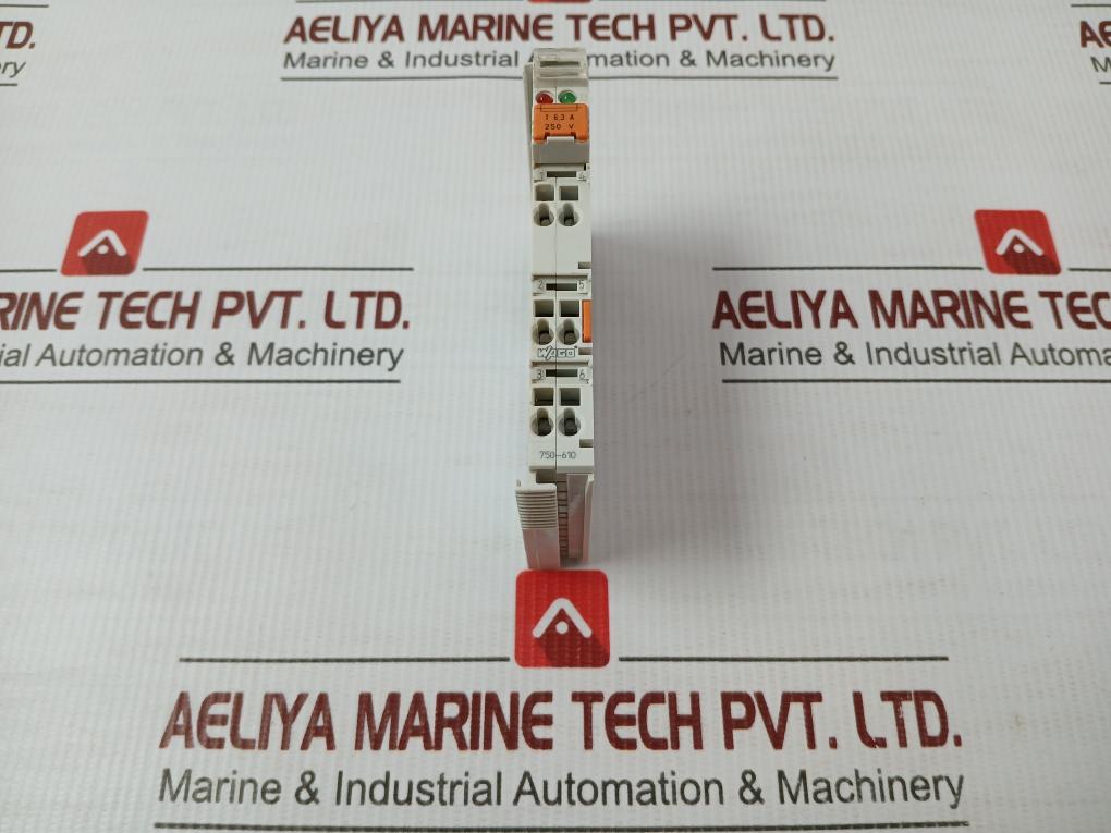 Dc Power Supply Module With Fuse Holder And Diagnostics 24Vdc 10A Wago 750-610
