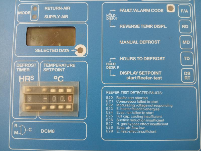 Dcm8 8701-0139 Microcomputer-controller Rmc-cargo/ Seacold
