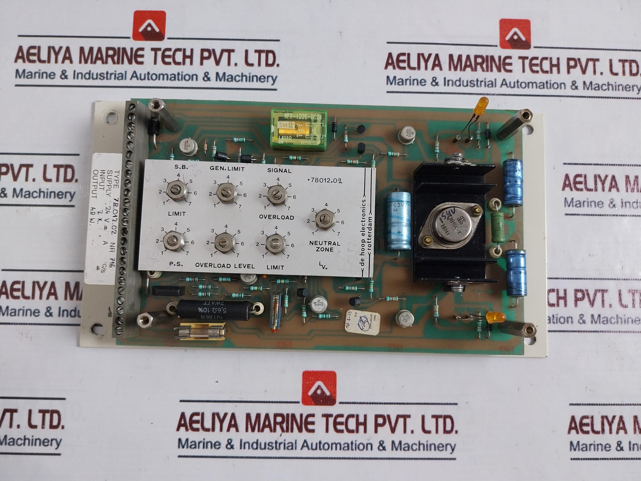 De Hoop Electronics 78012.02 Pcb Groenpol – Aeliya Marine Tech