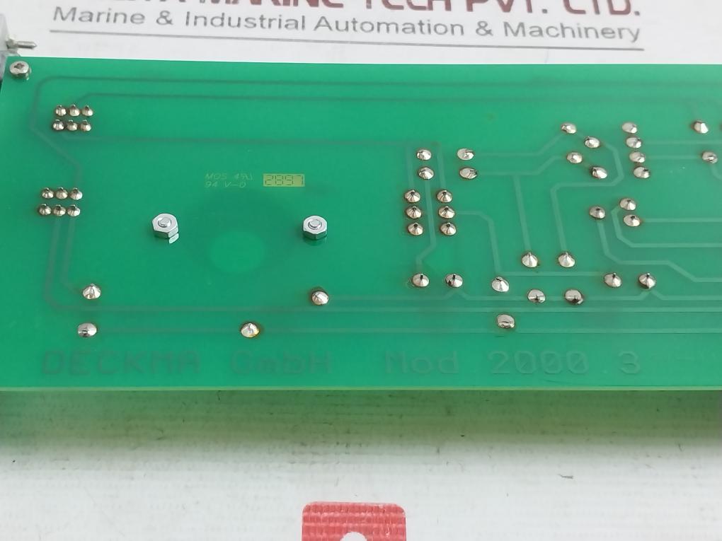 Deckma Mod. 2000.3 Pcb For Fire Alarm System Module 94V-0