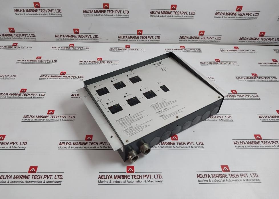 Deckma 815.5-6 Gl Fire Detection System Mod.2000 220V