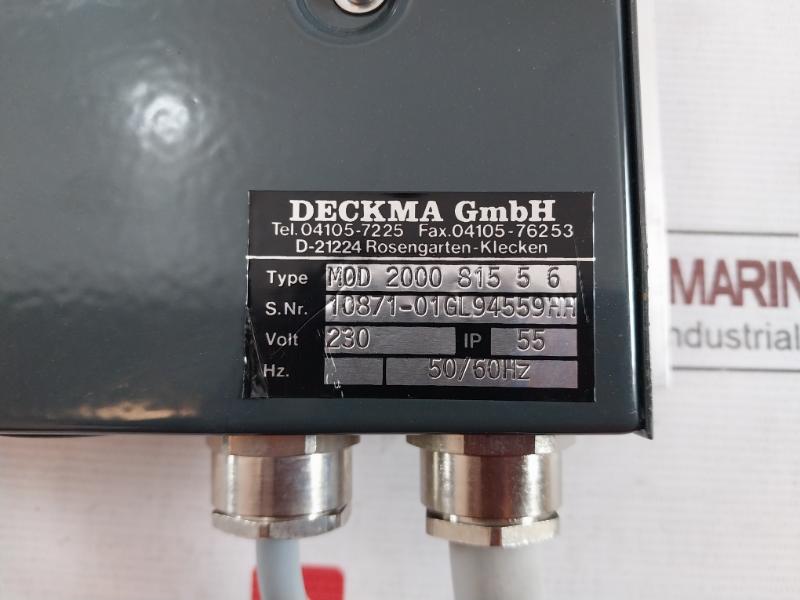 Deckma 815.5-6 Gl Fire Detection System 230V Ip55 50/60Hz