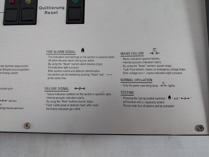 Deckma 815.5-6 Gl Fire Detection System 230V Ip55 50/60Hz