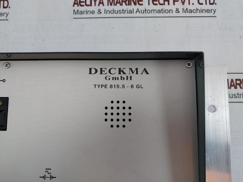 Deckma 815.5-6 Gl Fire Detection System 230V Ip55 50/60Hz