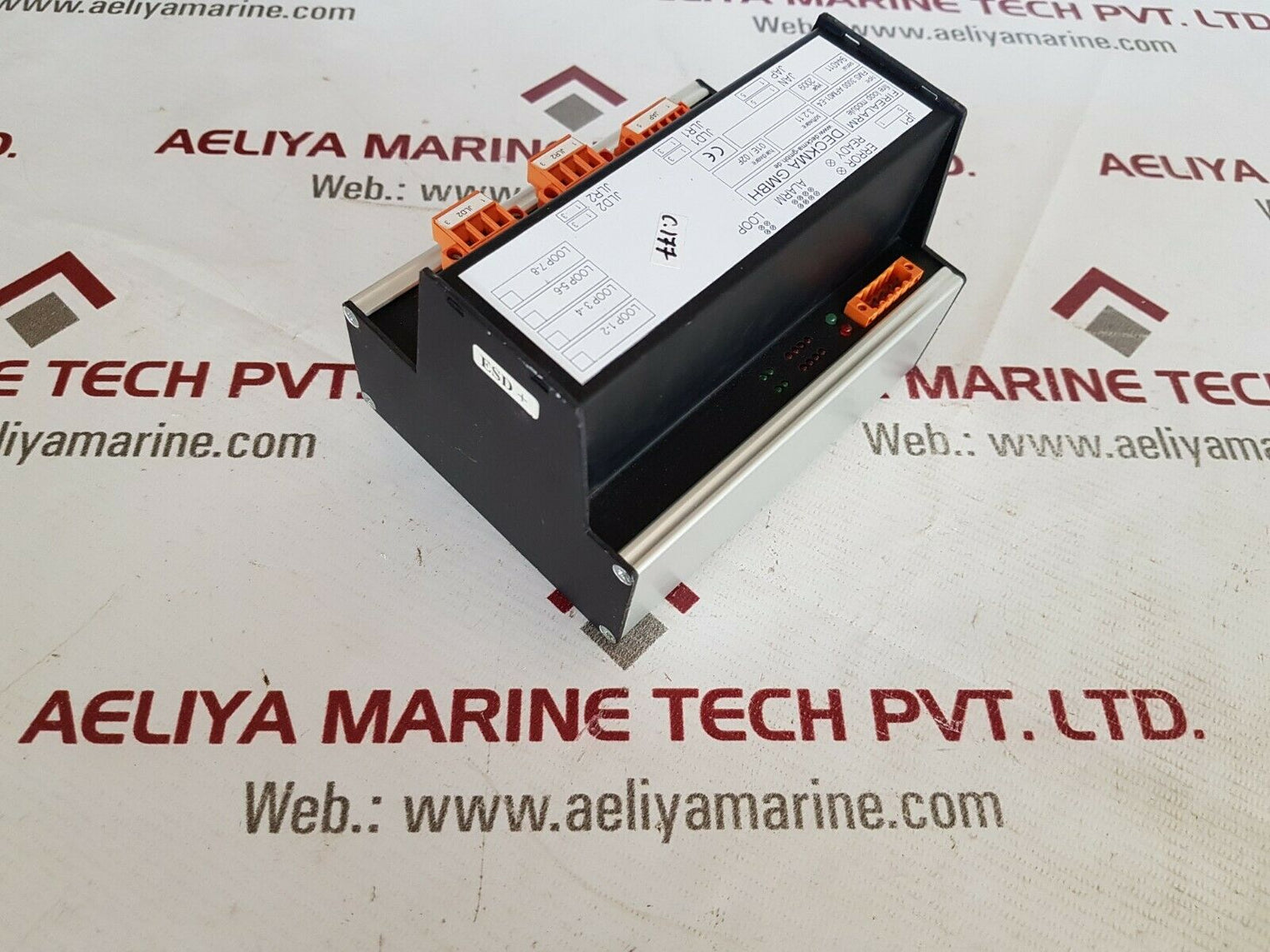 Deckma Fms 3000 Afm01-e4 Firealarm Fire Loop Module 3.2.11