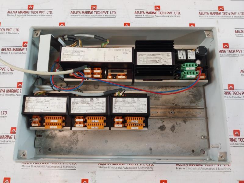 Deckma Fms 3000 Fire Alarm Main Panel System 50/60 Hz