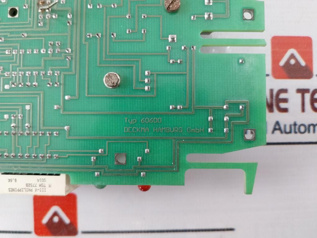 Deckma Hamburg 60600 Pcb Card Rev: G