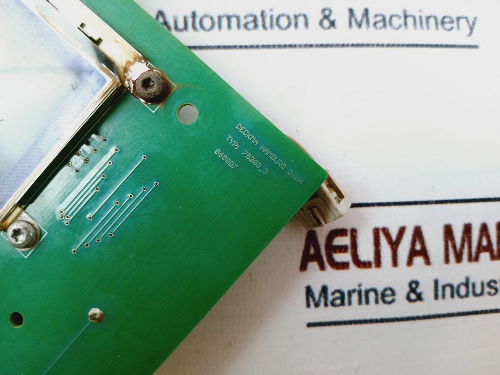 Deckma Hamburg 75300-b Omd Display Pcb Unit