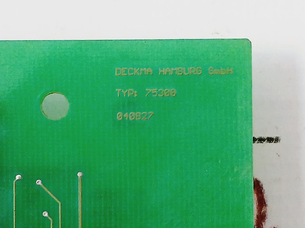 Deckma Hamburg 75300 Display Pcb Unit Pdd2401M