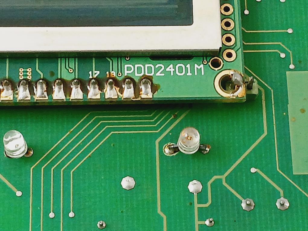 Deckma Hamburg 75300 Display Pcb Unit Pdd2401m