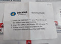 Deckma Hamburg 84001 Omd-card Reader 2.0