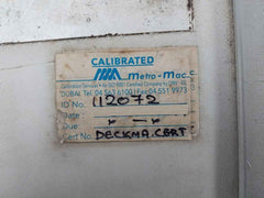 Deckma Hamburg Omd-11 Oil Monitoring Device
