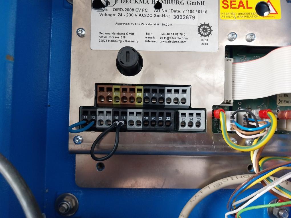 Deckma Hamburg Omd-2008 Ev Fc Bilge Alarm