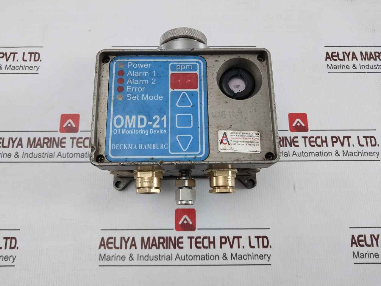 Deckma Hamburg Omd-21 Oil Monitoring Device 24-230v Ac/dc