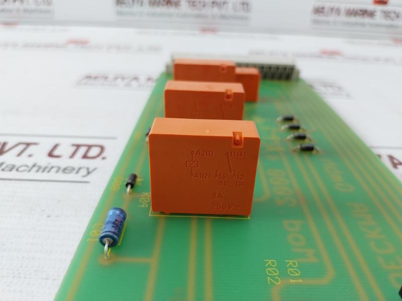 Deckma Mod. 2000. 4/5 Fire Alarm System Pcb Card 69001-853 94V-0