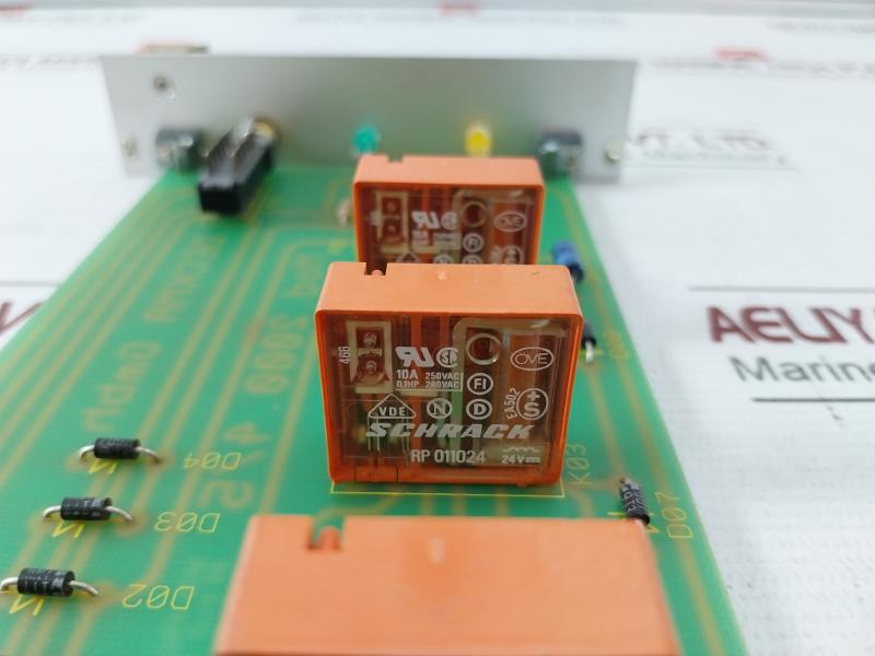 Deckma Mod. 2000. 4/5 Fire Alarm System Pcb Card 69001-853 94V-0