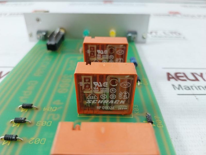 Deckma Mod. 2000. 4/5 Fire Alarm System Pcb Card 69001-853 94V-0