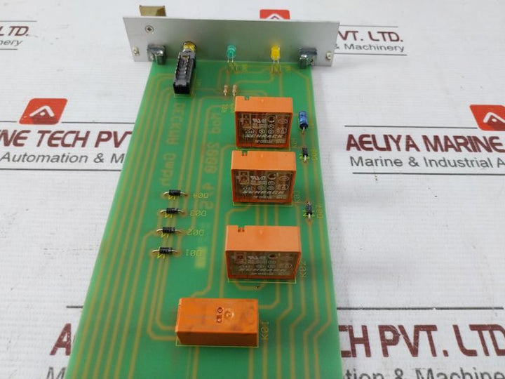 Deckma Mod. 2000. 4/5 Fire Alarm System Pcb Card 69001-853 94V-0