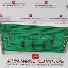 Deckma Mod. 2000. 4/5 Fire Alarm System Pcb Card 69001-853 94V-0
