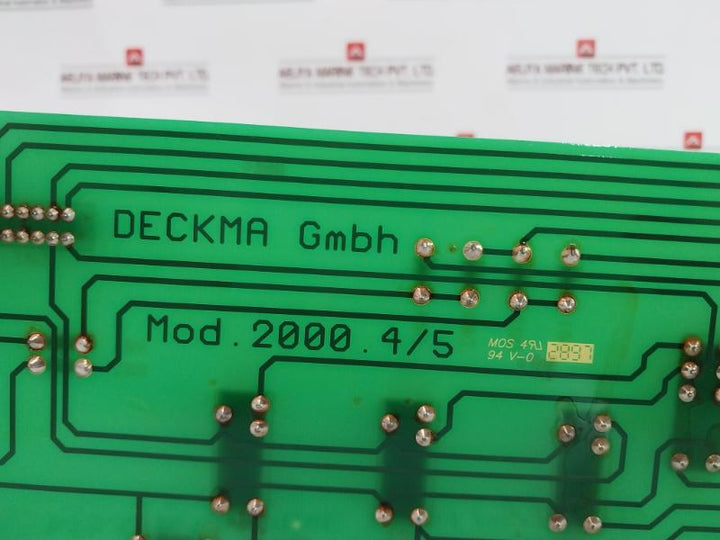 Deckma Mod.2000.4/5 Printed Circuit Board 69001-853 94V-0