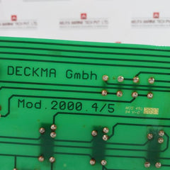 Deckma Mod.2000.4/5 Printed Circuit Board 69001-853 94V-0