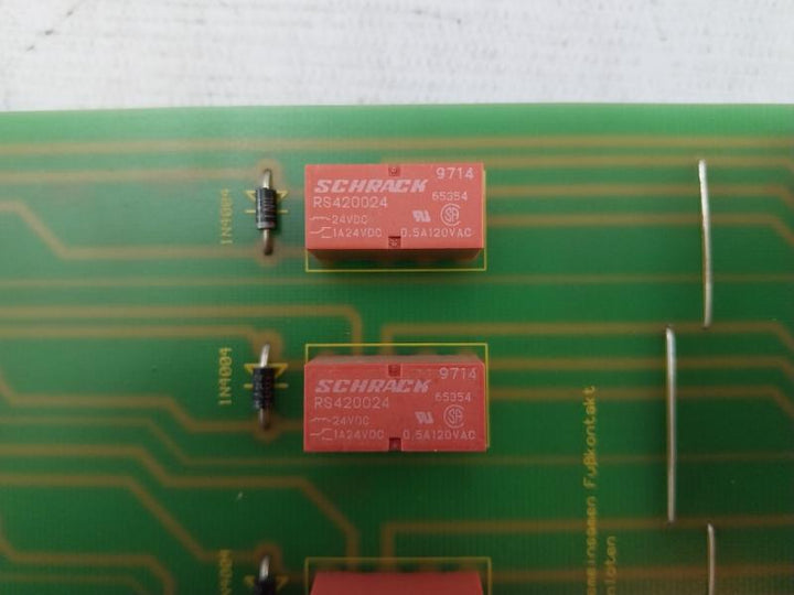 Deckma Mod 2000.1/2 Pcb For Fire Alarm System Module 69001-853 1A 24Vdc Rs420024