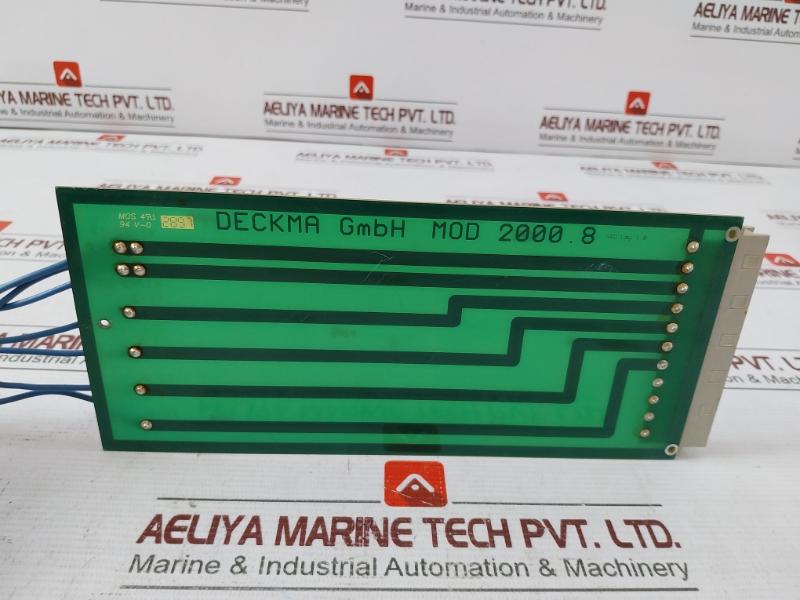 Deckma Mod 2000.8 Printed Circuit Board 94V