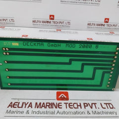 Deckma Mod 2000.8 Printed Circuit Board 94V