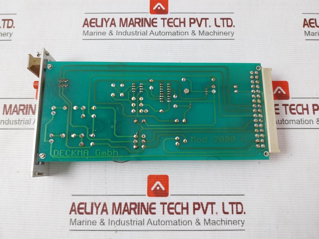 Deckma Mod 2000 Fire Alarm System Bicc-vero 017-10112L 2-164306-4 Amp 9226