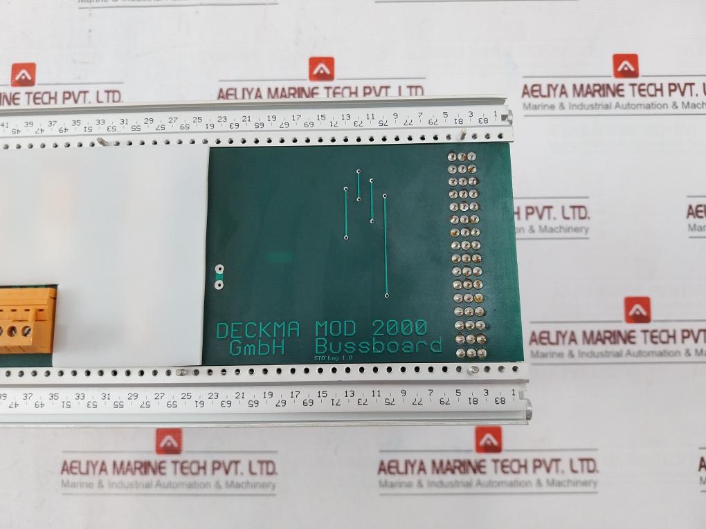 Deckma Mod 2000 Fire Alarm System Bicc-vero 017-10112L 2-164306-4 Amp 9226