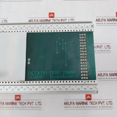 Deckma Mod 2000 Fire Alarm System Bicc-vero 017-10112L 2-164306-4 Amp 9226