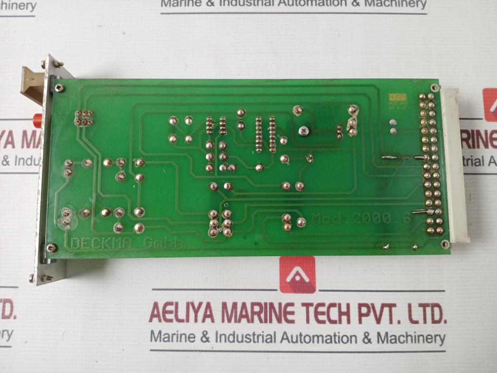 Deckma Mod 2000 Fire Alarm System Bicc-vero B600 P600V Ac