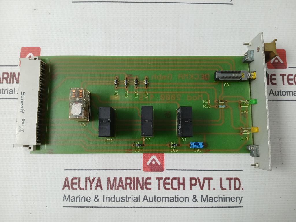 Deckma Mod 2000 Fire Alarm System Bicc-vero B600 P600V Ac