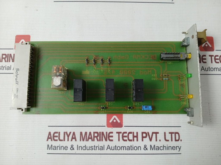 Deckma Mod 2000 Fire Alarm System Bicc-vero B600 P600V Ac