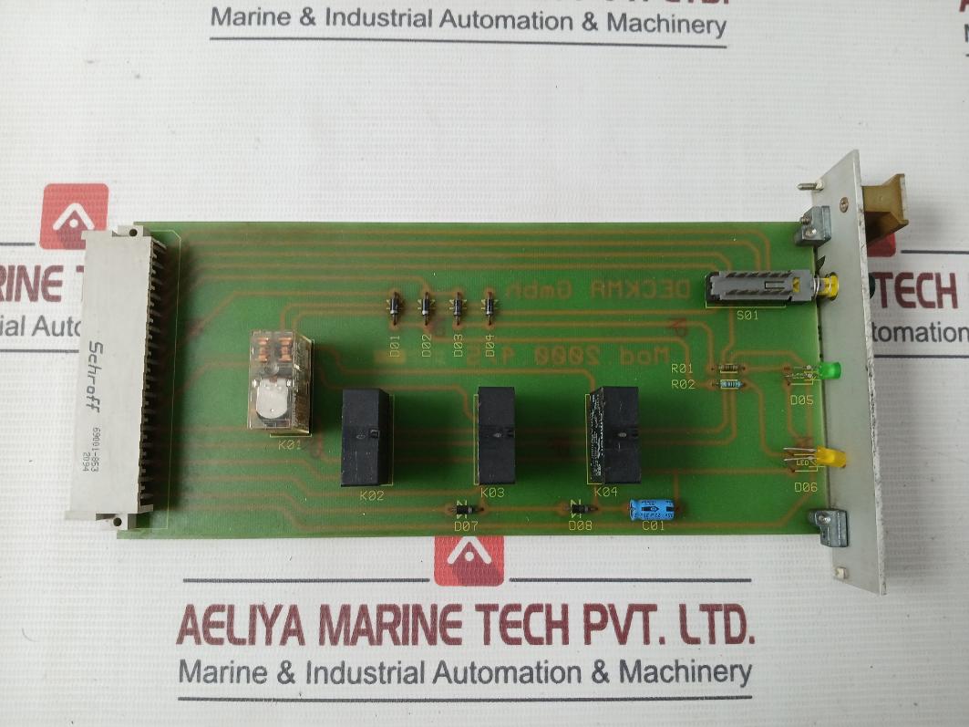 Deckma Mod 2000 Fire Alarm System Bicc-vero B600 P600V Ac