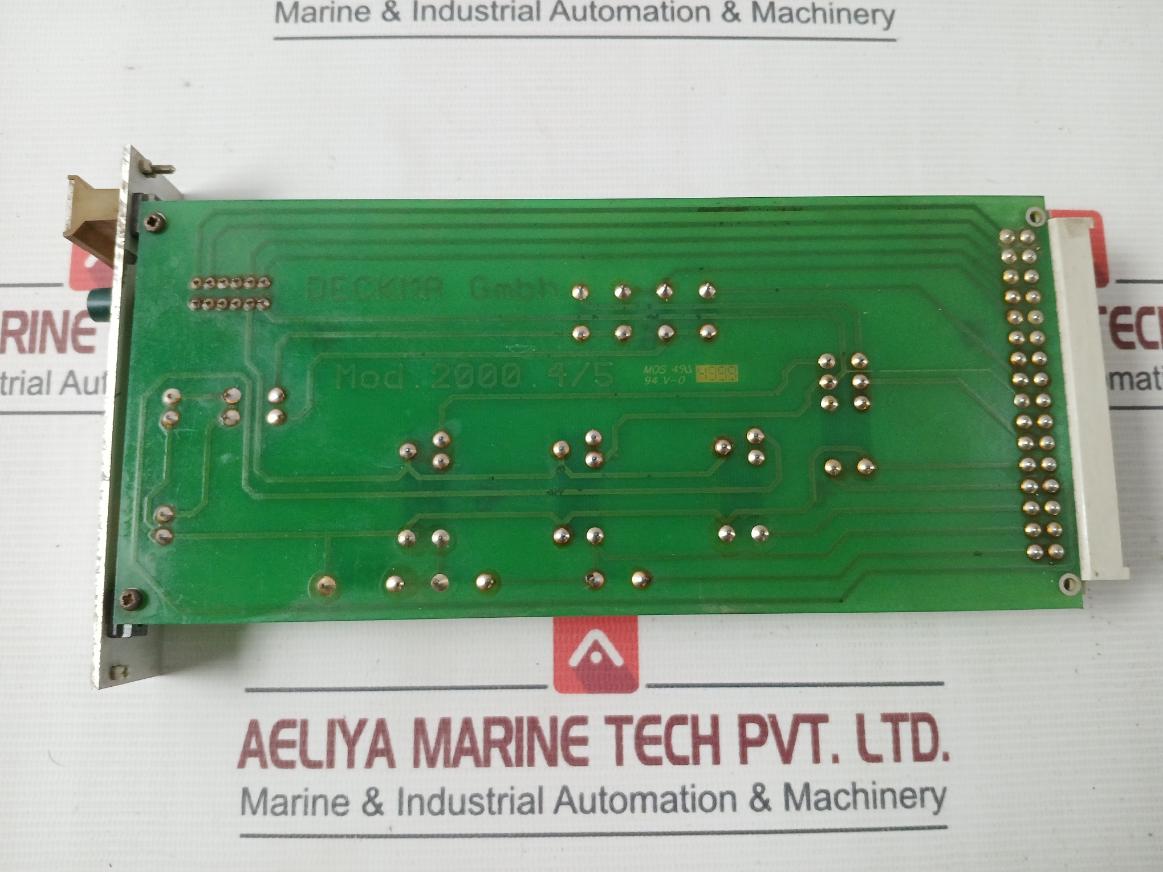 Deckma Mod 2000 Fire Alarm System Bicc-vero B600 P600V Ac