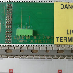 Deckma Mod 2000 Fire Alarm System Bicc-vero B600 P600V Ac