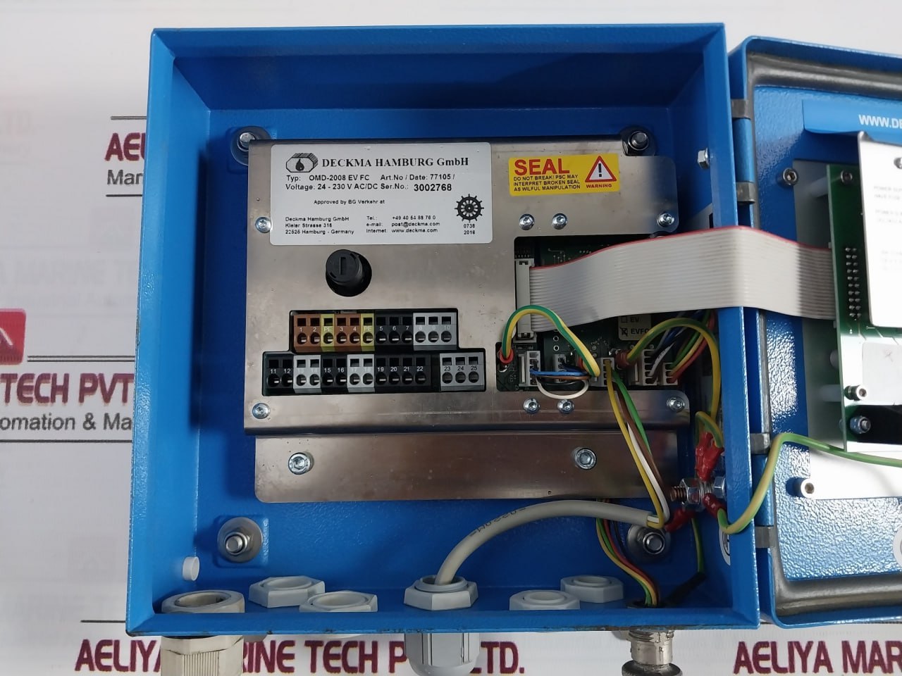 Deckma Omd-2008 Ev Fc Mcu Bilge Alarm 24-230Vac/Dc 10Bar 80C Ip65