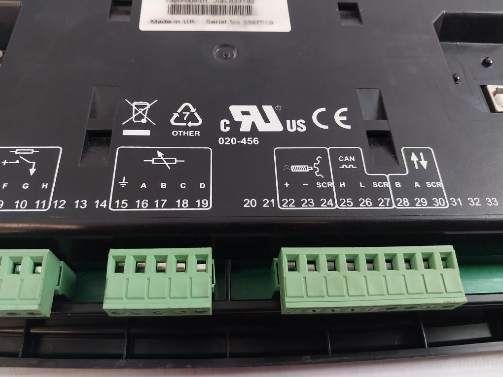 Deep Sea Electronics Dse 7320 Genset Control Module Panel