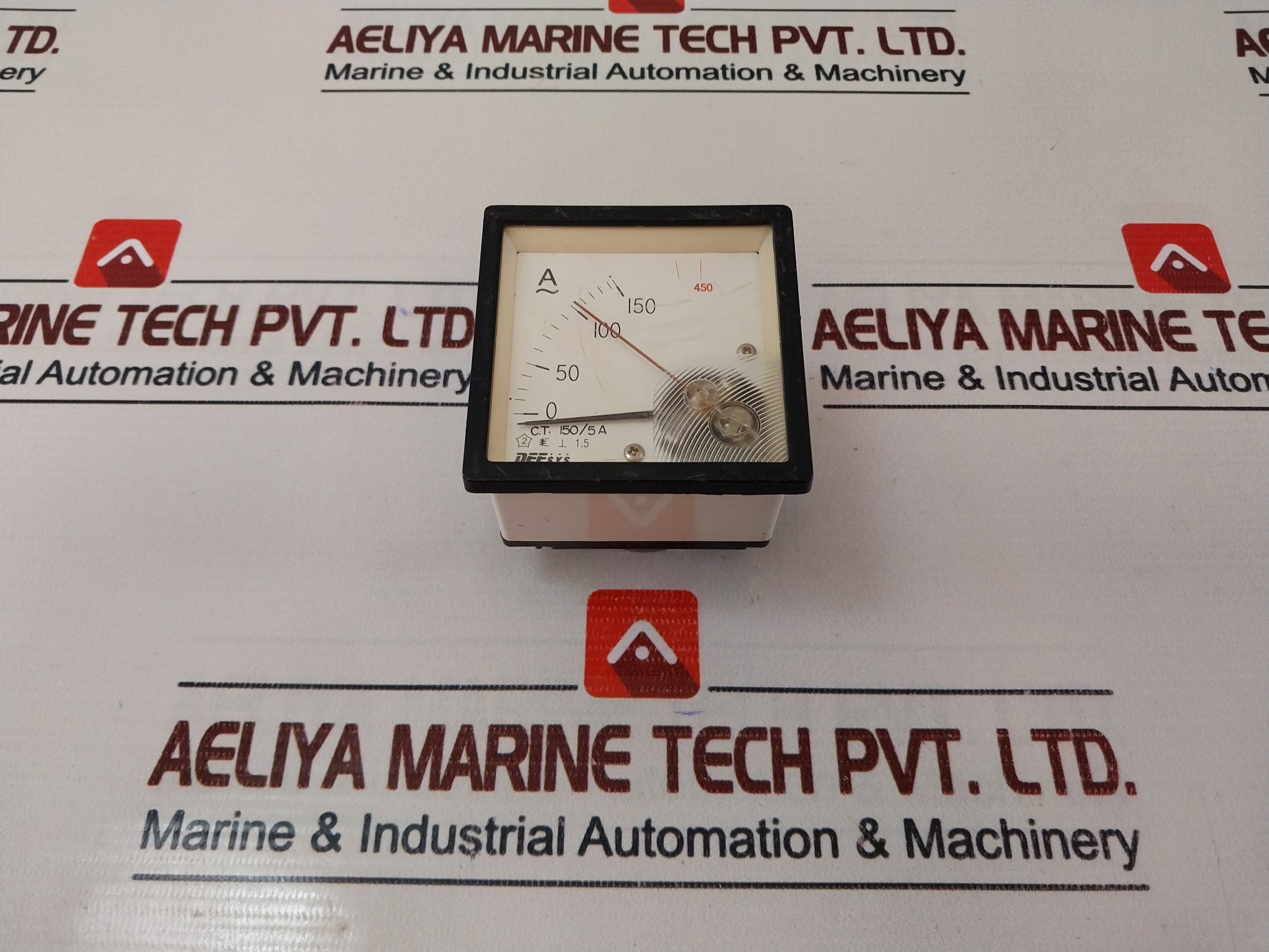 Deesys 150/5A Ammeter 0-150/450A~