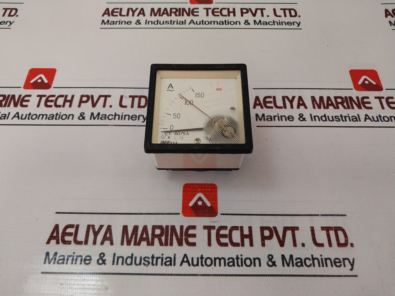 Deesys 150/5A Ammeter 0-150/450A~