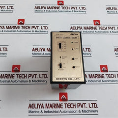 Deesys Der-p03 Earth Leakage Relay 240Vac 50/60 Hz