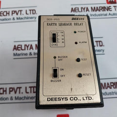 Deesys Der-p03 Earth Leakage Relay Ac 240V 50/60Hz