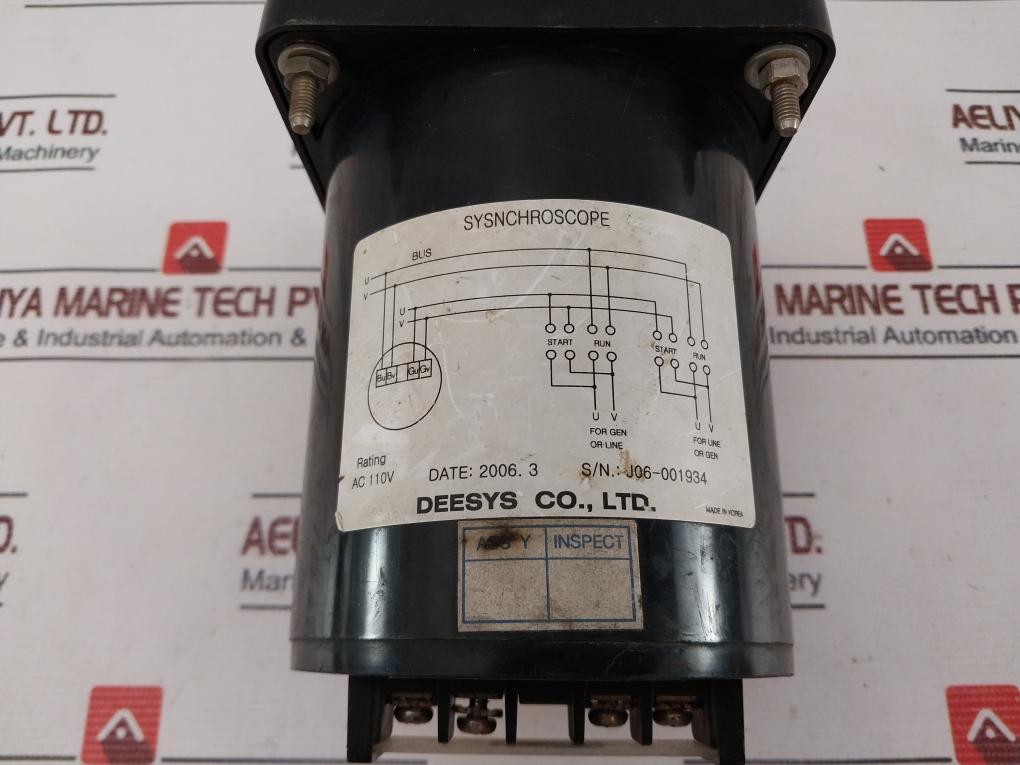 Deesys DVF-011 Panel Meter 110VAC 50/60Hz