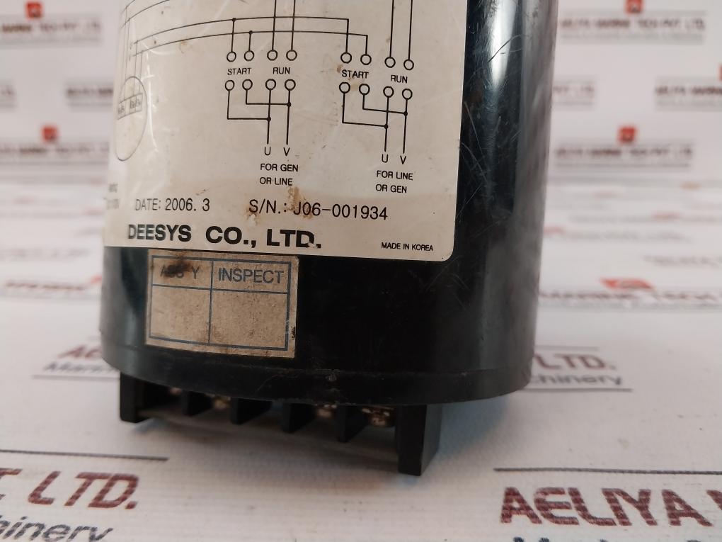 Deesys DVF-011 Panel Meter 110VAC 50/60Hz